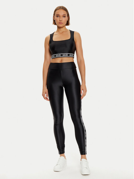 Liu Jo Sport Liu Jo Sport Sutien top TF4191 J4726 Negru Regular Fit