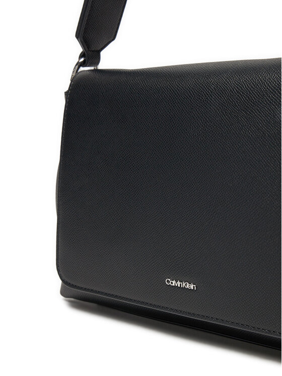 Calvin Klein Calvin Klein Torebka Ck Must Top Handle Bag_Caviar K60K613085 Czarny