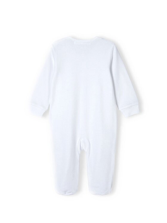 minoti minoti Pajac 13babybasic 1 Biały Regular Fit