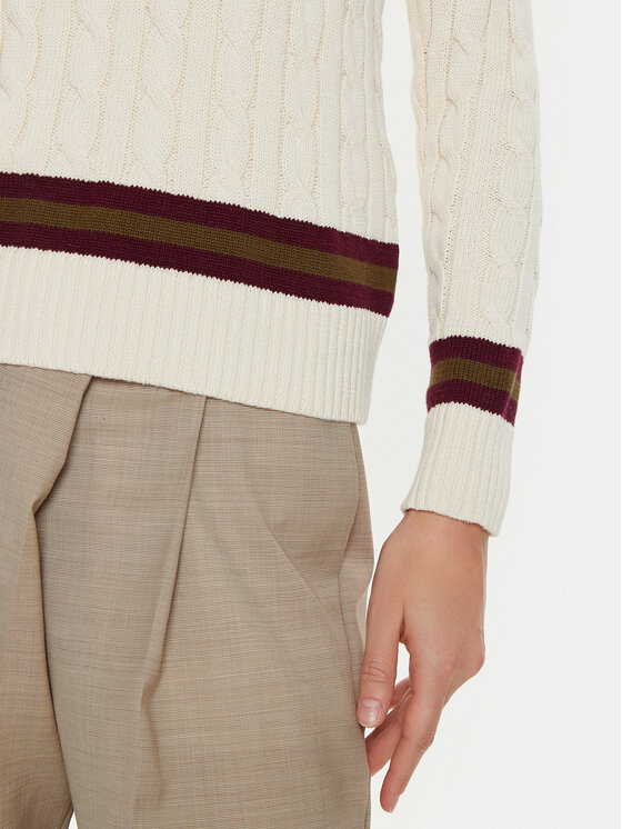LAUREN RALPH LAUREN LAUREN RALPH LAUREN Пуловер 200951624002 Екрю Regular Fit