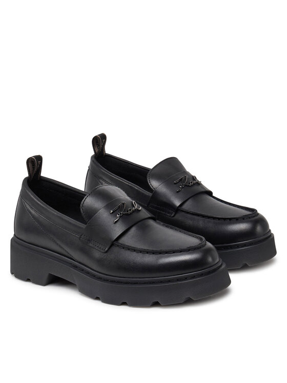KARL LAGERFELD KARL LAGERFELD Loafers Kamden KL40413 Μαύρο