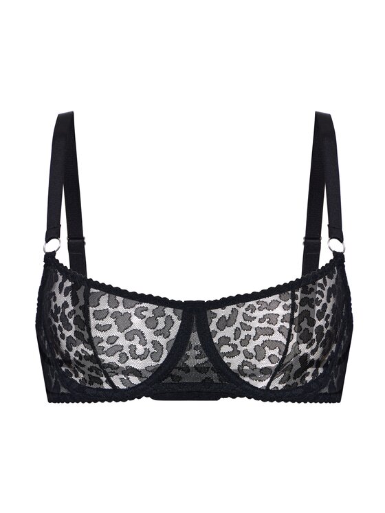 Merci Lingerie Merci Lingerie Biustonosz EB05LEO05 Czarny