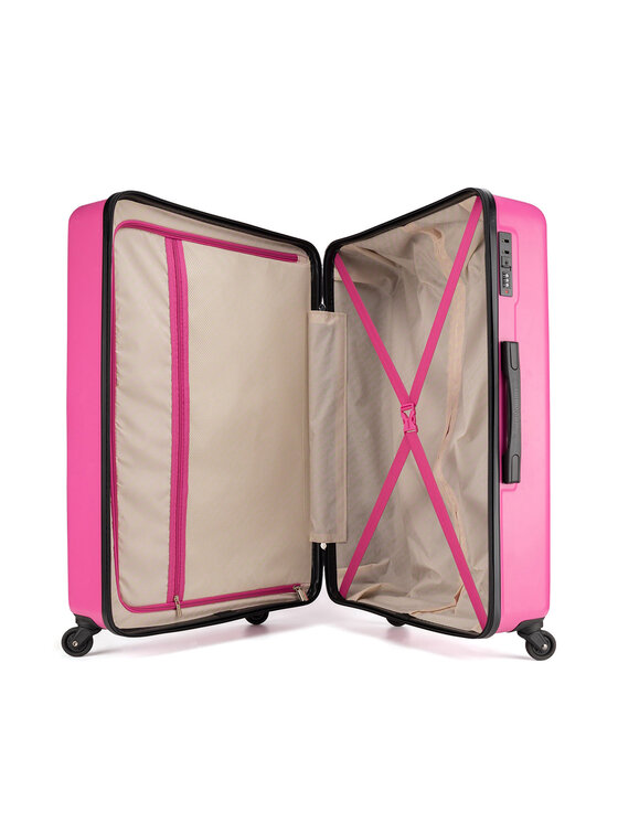 Juicy Couture Juicy Couture Liels koferis AEJXT4125TAB416-L Rozā