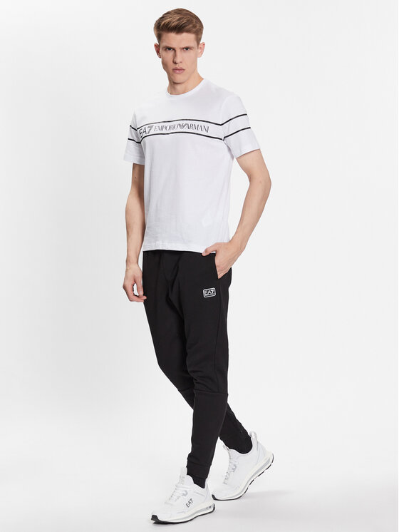 EA7 Emporio Armani EA7 Emporio Armani Teplákové kalhoty 3RPP62 PJ07Z 1200 Černá Regular Fit