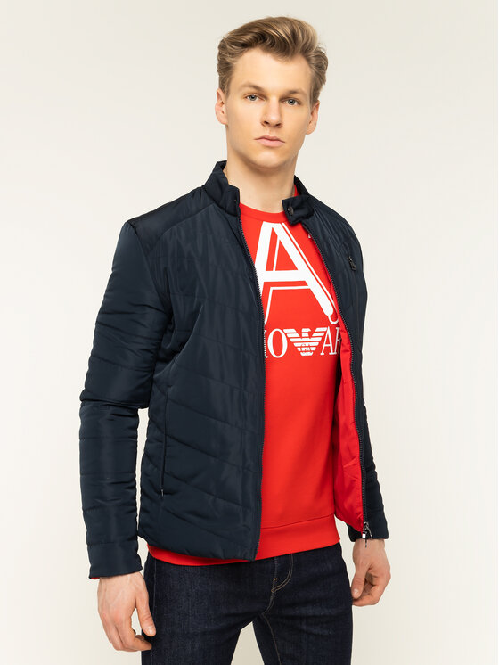 EA7 Emporio Armani EA7 Emporio Armani Übergangsjacke 8NPB05 PNN7Z 1578 Dunkelblau Regular Fit