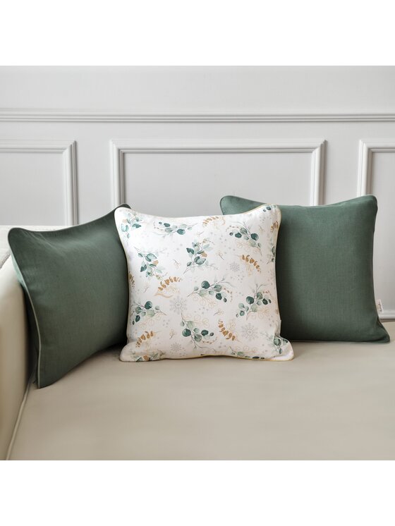 Roseberry Home Roseberry Home Poszewka dekoracyjna Very Jolly Christmas Zielony