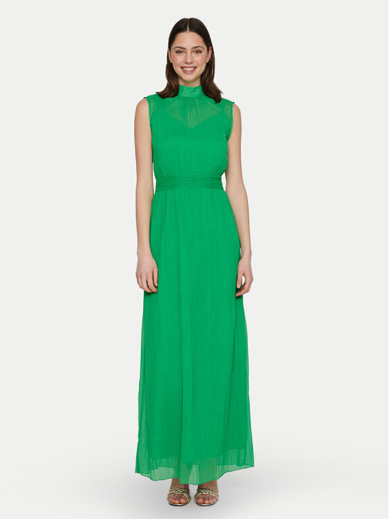 Vila Abito da sera Leane 14093915 Verde Regular Fit, taglia : 40