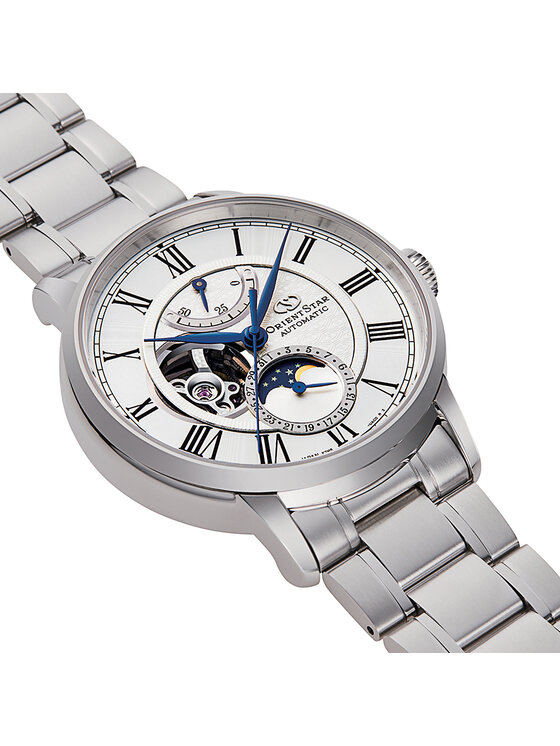 Orient Star Orient Star Zegarek RE-AY0102S00B Srebrny