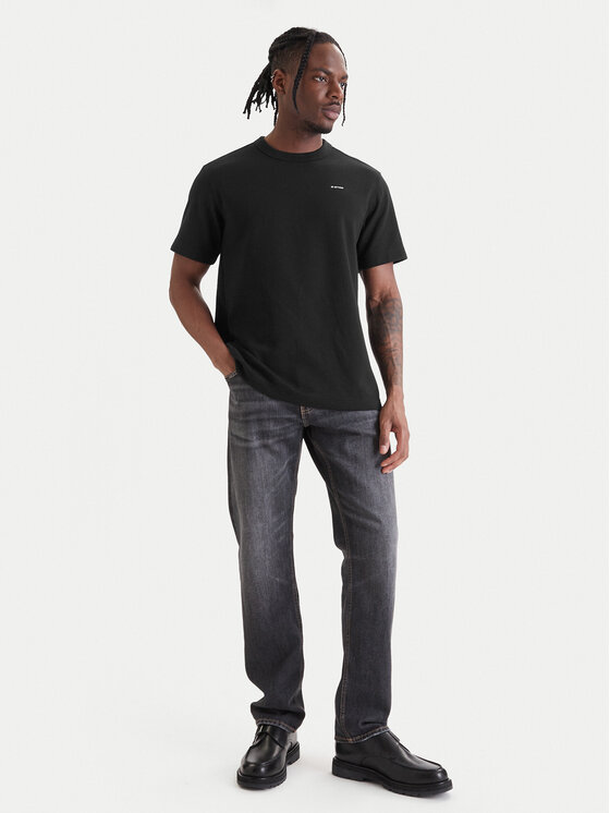 G-Star Raw G-Star Raw T-Shirt D28609-E383 Czarny Regular Fit