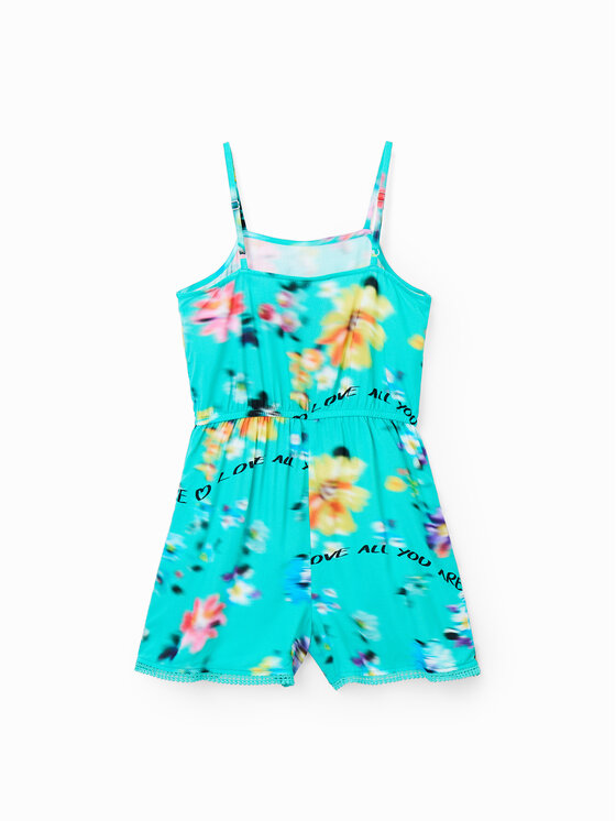 Desigual Desigual Ολόσωμη φόρμα 23SGPW03 Πράσινο Regular Fit
