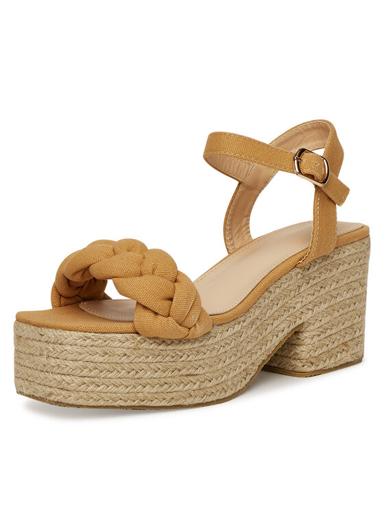 DeeZee DeeZee Espadryle XFV20019-09 Beżowy