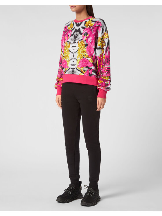 Plein Sport Plein Sport Longsleeve 21383 Kolorowy Regular Fit