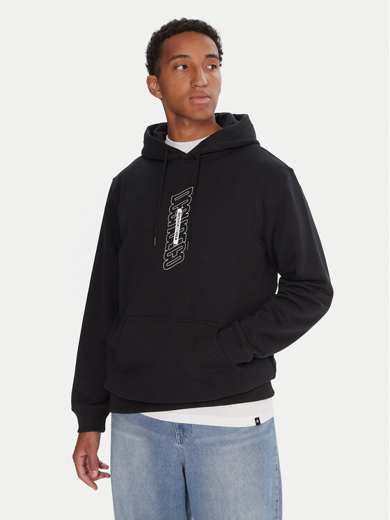 DC DC Світшот EDYFT03557 KVJ0 Чорний Regular Fit