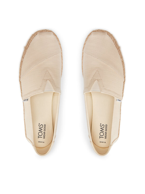 Toms Toms Еспадрильї Alpargata Rope 10019682 Écru