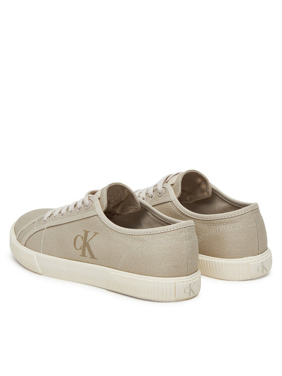 Calvin Klein Jeans Calvin Klein Jeans Tenniskingad Ess Vulc Low Cv Mg Wn YW0YW01762 Beež