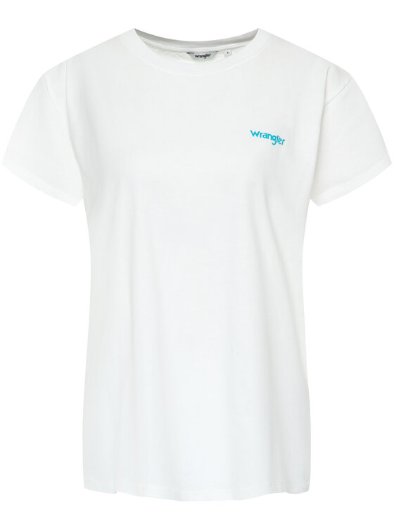 Wrangler Wrangler T-shirt Boyfriend Tee W7Q2GH737 112132081 Multicolore Relaxed Fit