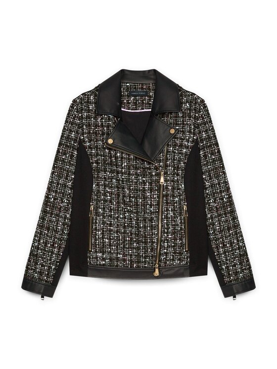 Fiorella Rubino Fiorella Rubino Giacca di transizione R091T001211N0Z3 Nero Regular Fit