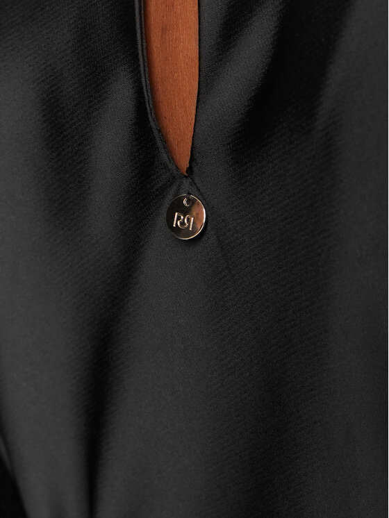 Rinascimento Rinascimento Abito da cocktail CFC0125718003 Nero Regular Fit