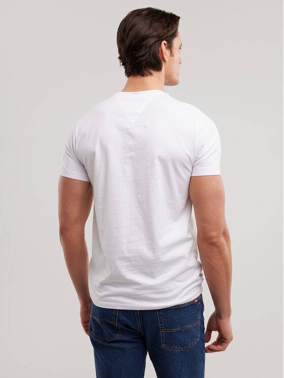 BIG STAR BIG STAR T-Shirt CARBON Biały Basic Fit