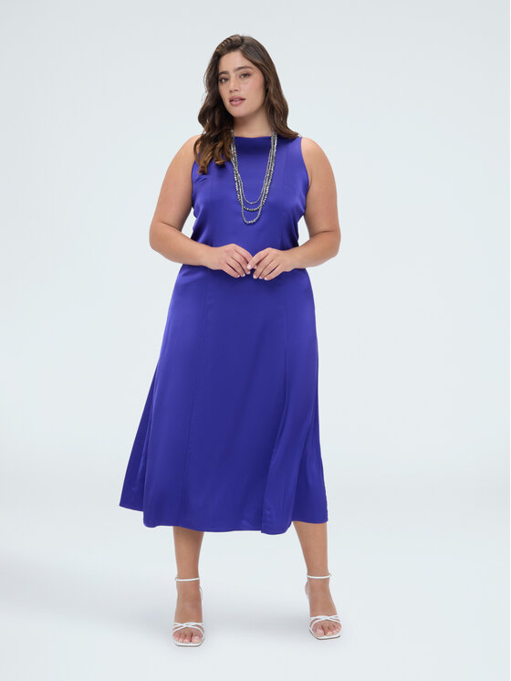 Fiorella Rubino Fiorella Rubino Sukienka wieczorowa 7078L001259N029 Turkusowy A-Line Fit