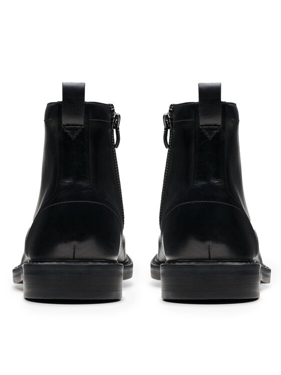 Clarks Clarks Kozačky Aldwin Cap 26179732 Černá