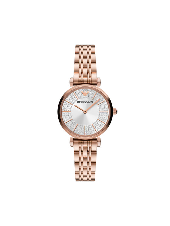 Emporio Armani Hodinky Gianni AR11446 Ružové zlato