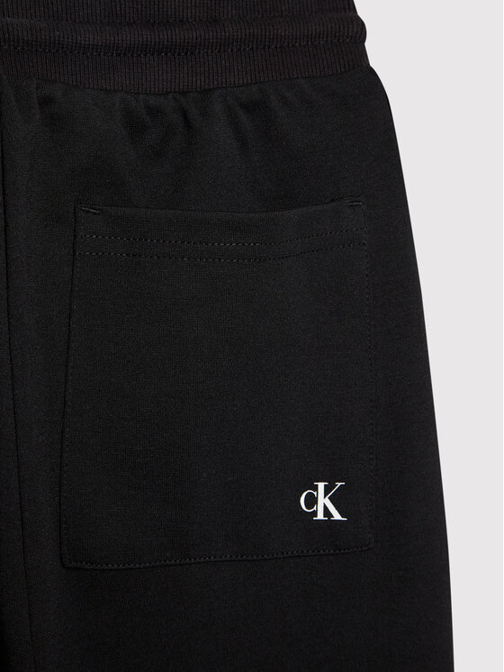Calvin Klein Jeans Calvin Klein Jeans Pantaloni da tuta Shadow Logo IB0IB01010 Nero Regular Fit