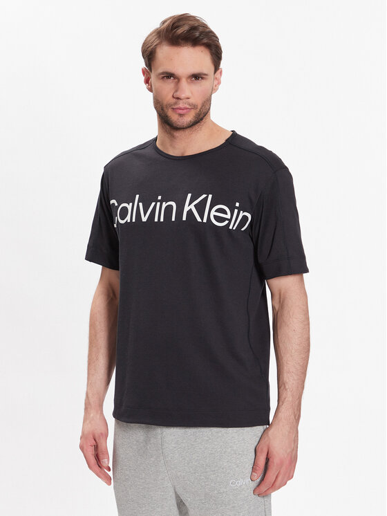 Calvin Klein Performance T-krekls 00GMS3K102 Melns Regular Fit