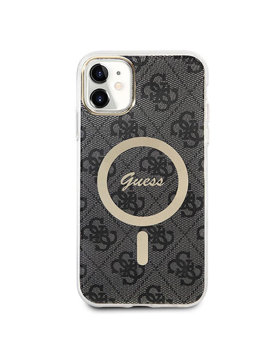 Guess Guess Etui na telefon 4G Print Czarny