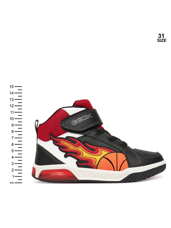 Geox Geox Sneakersy J Inek J569CC 05411 C0048 S Čierna