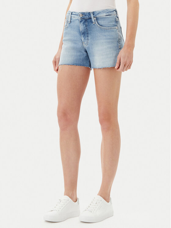 Calvin Klein Jeans Calvin Klein Jeans Farmer rövidnadrág J20J225158 Kék Slim Fit