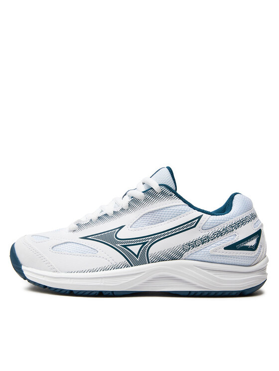 Mizuno Mizuno Încălțăminte pentru sporturi de interior Stealth Star 2 Jr X1GC2307 Alb