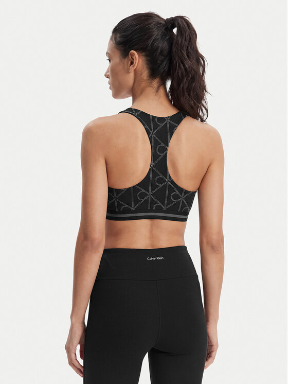Calvin Klein Performance Calvin Klein Performance Biustonosz sportowy Icon LVGWS6K347 Czarny