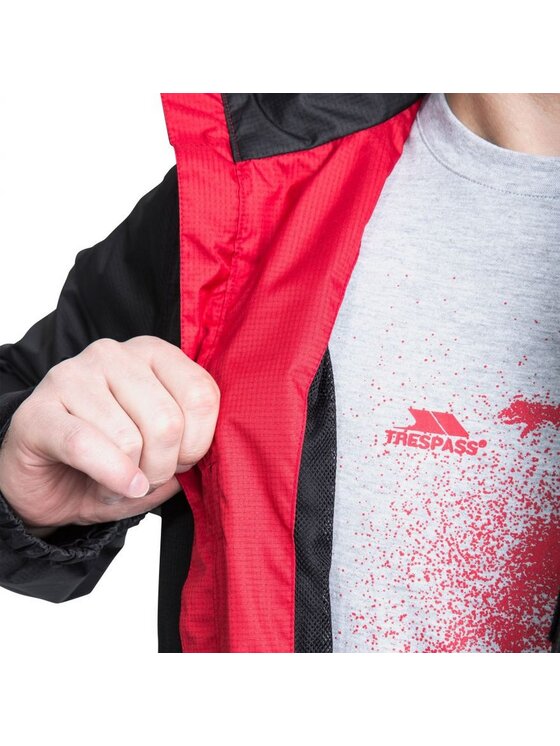 Trespass Trespass Kurtka outdoor Fraser II Czarny Relaxed Fit