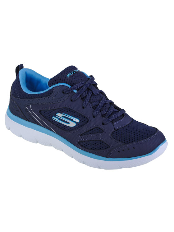 Skechers Skechers Sneakersy Summits Suited Granatowy