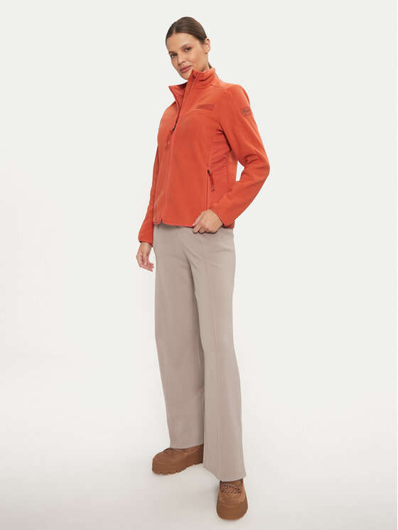 Napapijri Napapijri Felpa di pile Yupik NP0A4I55 Rosso Regular Fit