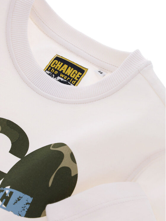 Original Marines Original Marines Bluse DCA2682B Weiß Regular Fit