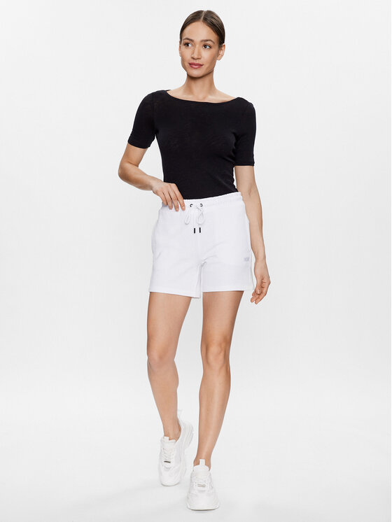 DKNY Sport DKNY Sport Спортни шорти DP3S4993 Бял Regular Fit