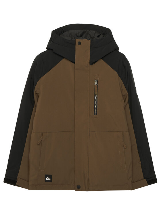 Quiksilver Quiksilver Snowboardová bunda Mission EQBTJ03180 Hnědá Regular Fit
