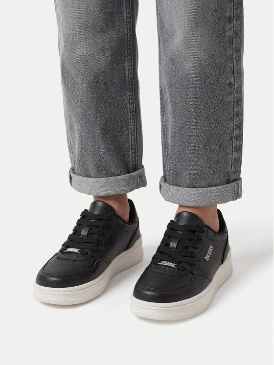 Guess Guess Snīkeri EO-WEGG211W2026A Melns