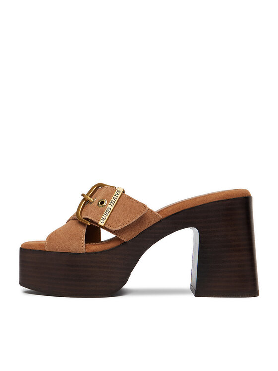 Guess Jeans Guess Jeans Παντόφλες CEO-JD421-3 Καφέ