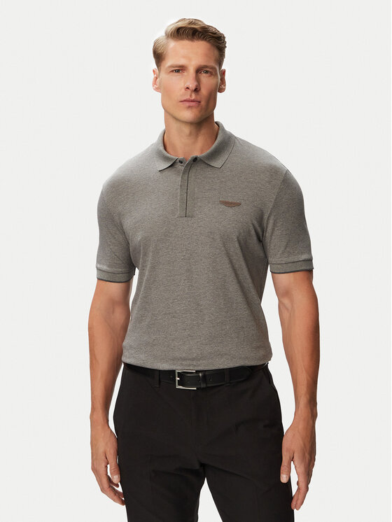 BOSS Tricou polo C-Parlay 50575003 Gri Regular Fit