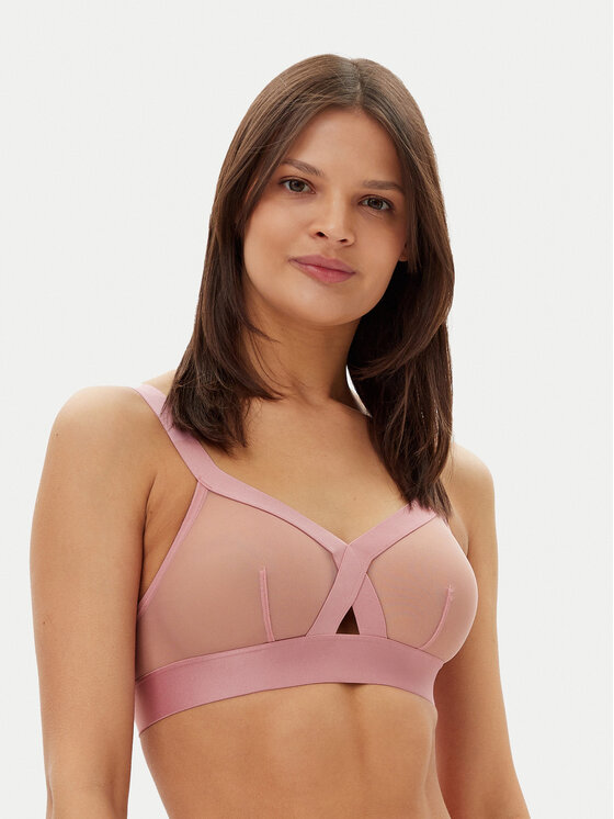 DKNY Podprsenka bez kostíc DK4084 Fialová