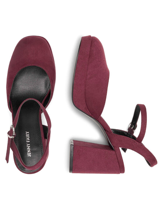 Jenny Fairy Jenny Fairy Туфлі Irma WYL04093-1 Бордовий