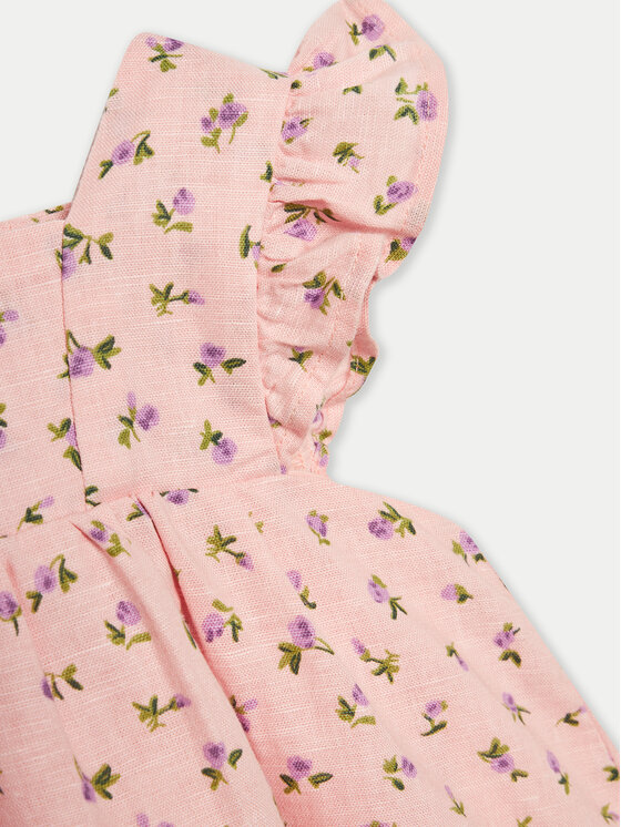 United Colors Of Benetton United Colors Of Benetton Rochie de vară 4YP7AV00G Roz Regular Fit