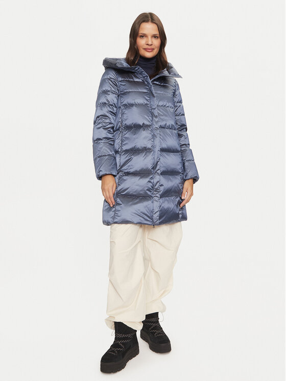 Geox Vatovaná bunda Adrya W4626G T3154 F4624 Modrá Regular Fit