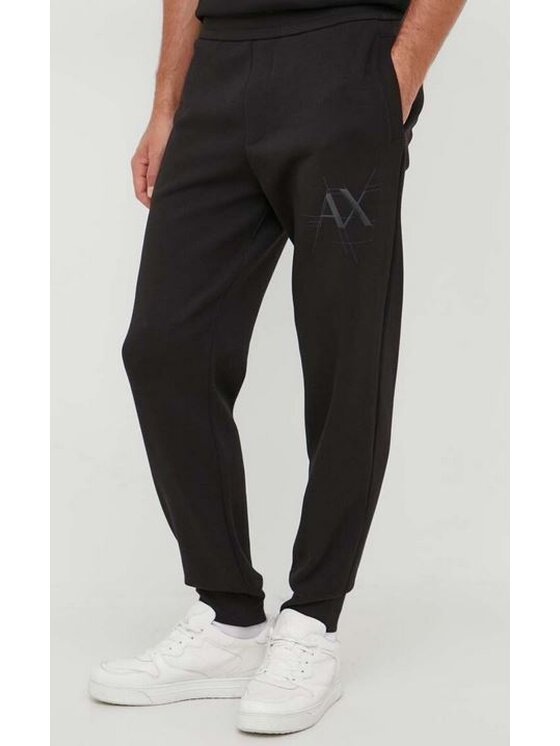 Armani Exchange Armani Exchange Společenské kalhoty 6RZPKC ZJXBZ 1200 Černá To Fit
