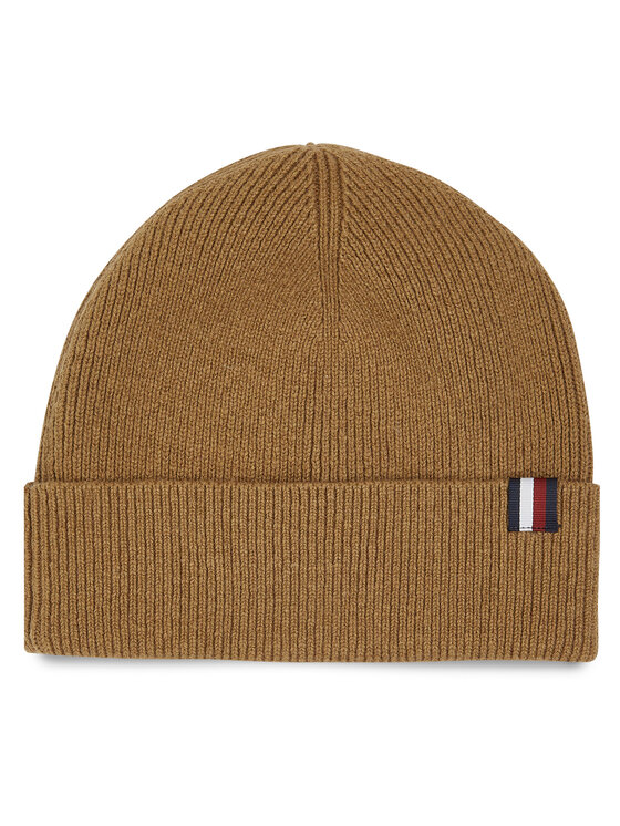 Căciulă Tommy Hilfiger Uptown Wool Beanie AM0AM11483 Bej