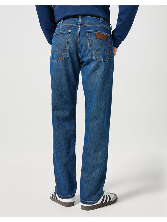 Wrangler Wrangler Jeansy FRONTIER Niebieski Regular Fit