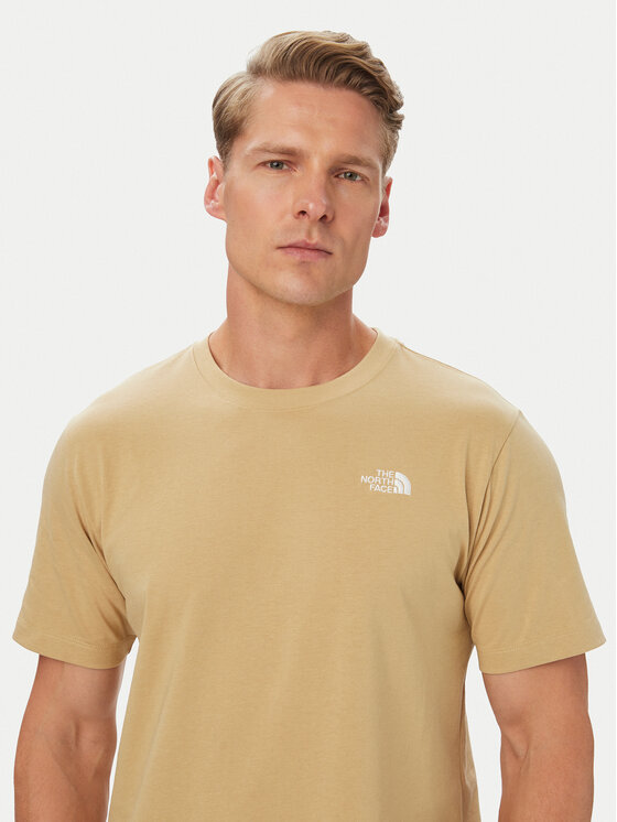 The North Face The North Face T-Shirt Evolution Simple Dome NF0A8CZ2 Gelb Regular Fit